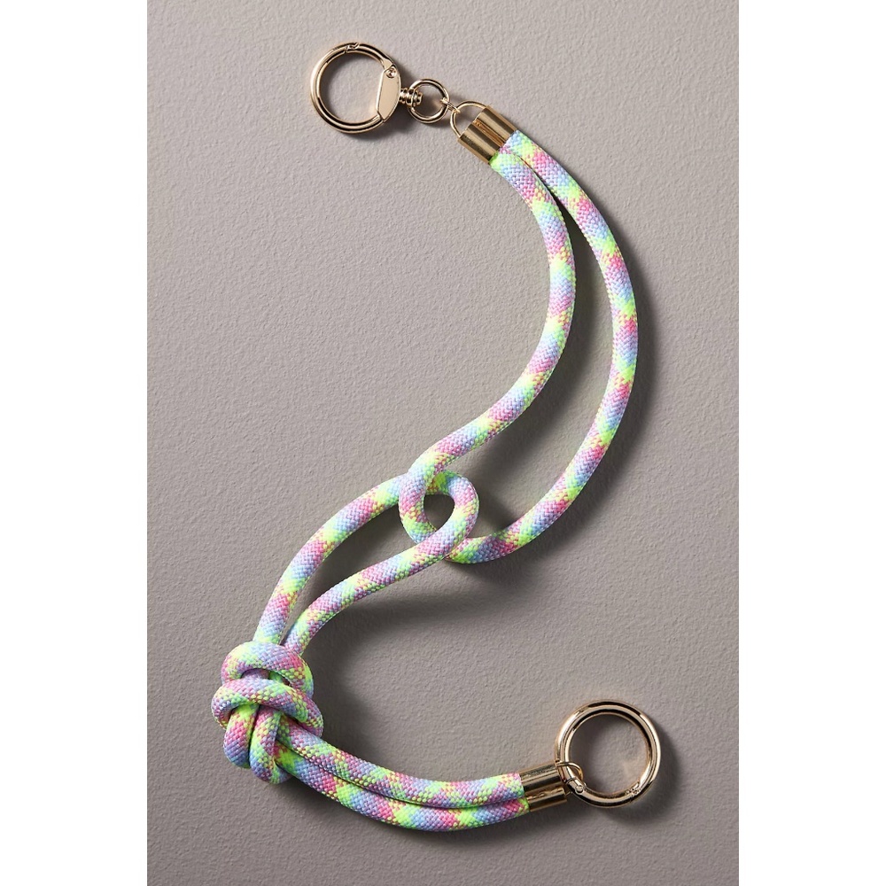 ANTHROPOLOGIE Sporty Cord Bag Charm - NWT ($28 Retail)